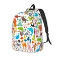 thumbnail image 1 of Rocae Animals for Canvas College Laptop Backpack for Men Women-Small, 1 of 5