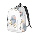 thumbnail image 1 of Rocae Animals in Transport for Durable Canvas Backpack Leisure Large Bag Travel Rucksack Multi-function Backpack Medium, 1 of 1