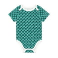 thumbnail image 1 of Rocae Aquamarine Glitter for Baby Climbing Clothes Soft Baby Romper for Active Infants Comfortable and Breathable Crawling Jumpsuit Unisex Baby Outfit 3 Months, 1 of 8