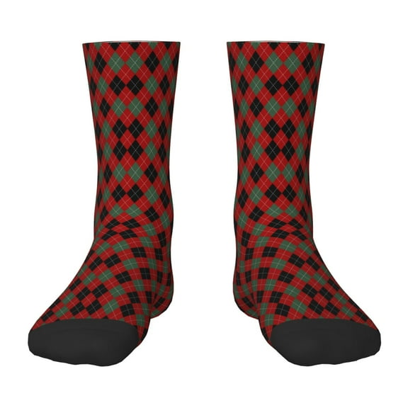 Rocae Argyle Plaid for Girls Boys Crew Socks,Children's Socks, Kids Socks, Toddler Socks: Daily Wear with Kids School Uniform