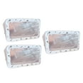 thumbnail image 1 of Three PVC transparent waterproof makeup bags, portable travel wash bag, multifunctional storage bag, 1 of 5