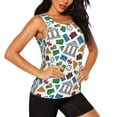 thumbnail image 1 of Rocae Art Of Livings for Women's Workout Tank Top Lightweight Sleeveless Fit Tops- Moisture-Wicking, BreathableLarge, 1 of 9