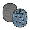 thumbnail image 1 of Rocae Astronaut for Silicone Pot Holders, Oven Mitts Heat Resistant Hot Pads with Pockets,Non-Slip Bbq Baking Smoking Potholders ,7.5"x9.4", 1 of 7