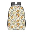 thumbnail image 1 of Rocae Autumn Pumpkins Leaves for 16inch Clear Backpack Transparent School Backpack for Women Men, Capacity Clear Bag for College, Travel, 1 of 7