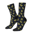 thumbnail image 1 of Rocae Avocado for Adult Socks Casual Athletic Stretchy Loose Socks for Women Men Non-Slip Middle Tube Socks, 1 of 6