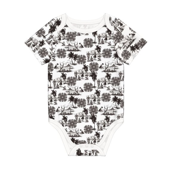 Rocae Beach for Baby Climbing Clothes Soft Baby Romper for Active Infants Comfortable and Breathable Crawling Jumpsuit Unisex Baby Outfit 2 Years