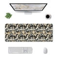 thumbnail image 1 of Rocae Black Palm Leaves for Gaming Mouse Pad, Mouse Pad Large, Office Computer Keyboard Mousepad, Keyboard and Mouse Pad with Stitched Edges,31.5 x 11.8 in, 1 of 5