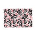 thumbnail image 1 of Rocae Black Snake Printed Heat Resistant Place Mats,Classic Hemstitch Cloth Fabric Placemats Imitation Linen Place Mat Table Mats 18x12 inch, 1 of 5
