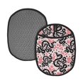 thumbnail image 1 of Rocae Black Snake for Silicone Pot Holders, Oven Mitts Heat Resistant Hot Pads with Pockets,Non-Slip Bbq Baking Smoking Potholders ,7.5"x9.4", 1 of 7