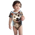 thumbnail image 1 of Rocae Blue Sky Cute Wolf for Baby Cotton Short-Sleeve Bodysuits for Unisex Onesies Bodysuit-18 Months, 1 of 7