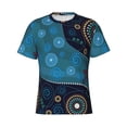 thumbnail image 1 of Rocae Bohemian Turtle for Men's Moisture-Wicking Crew Tee - T-Shirt for Sports, Outdoor Activities, and Casual WearLarge, 1 of 9