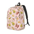 thumbnail image 1 of Rocae Breakfast for Canvas College Laptop Backpack for Men Women-Medium, 1 of 5