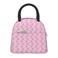 thumbnail image 1 of Rocae Breast Cancer Awareness5 for Leakproof Lunch Box for Adults, Wide Opening Lunch Tote Bag, Reusable Lunch Cooler Bag, 1 of 6