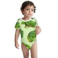 thumbnail image 1 of Rocae Broccoli 3 for Baby Cotton Short-Sleeve Bodysuits for Unisex Onesies Bodysuit-2 Years, 1 of 7
