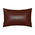 thumbnail image 1 of Rocae Brown for Satin Pillowcase 20x30 Inches for Hair and Skin,Gifts for Women Men Super Soft Pillow Covers (Pillow core not included), 1 of 7
