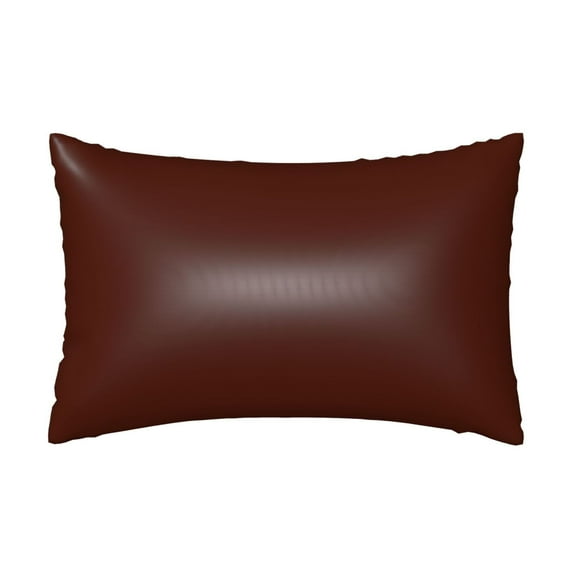 Rocae Brown for Satin Pillowcase 20x30 Inches for Hair and Skin,Gifts for Women Men Super Soft Pillow Covers (Pillow core not included)