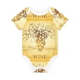 thumbnail image 1 of Rocae Bunch of Grapes for Baby Climbing Clothes Soft Baby Romper for Active Infants Comfortable and Breathable Crawling Jumpsuit Unisex Baby Outfit 6 Months, 1 of 8