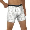 thumbnail image 1 of Rocae Bunny And Bird for Stretch Moisture-Wicking Underwear,Men's Underwear Boxer Briefs X-Large, 1 of 1