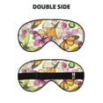 thumbnail image 1 of Rocae Butterflies2 for Mask for Women Men, Luxury Eye Cover Eye Shade with Adjustable Strap for Travel, Nap, Meditation, 1 of 7