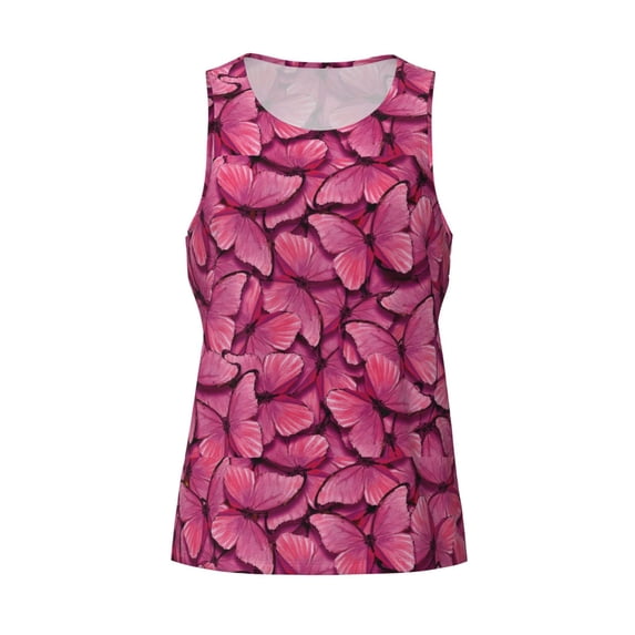 Rocae Butterfly for Men's Workout Tank Top Men's Running Tank Top Dry Fit Athletic Workout Tank TopsSmall