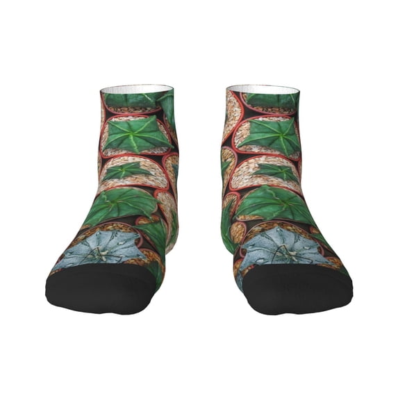 Rocae Cactus 4 for Premium Adult Socks,Comfortable, Breathable, and Durable Socks, Perfect for Everyday Wear