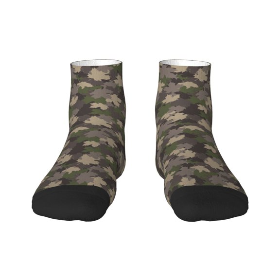 Rocae Camouflage maple for Premium Adult Socks,Comfortable, Breathable, and Durable Socks, Perfect for Everyday Wear