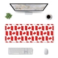 thumbnail image 1 of Rocae Canada for Gaming Mouse Pad, Mouse Pad Large, Office Computer Keyboard Mousepad, Keyboard and Mouse Pad with Stitched Edges,31.5 x 11.8 in, 1 of 1