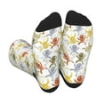 thumbnail image 1 of Rocae Cartoon Monkey for Adult Socks Casual Athletic Stretchy Loose Socks for Women Men Non-Slip Middle Tube Socks, 1 of 7