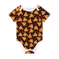 thumbnail image 1 of Rocae Cartoon Pizza for Baby Climbing Clothes Soft Baby Romper for Active Infants Comfortable and Breathable Crawling Jumpsuit Unisex Baby Outfit 3 Months, 1 of 8