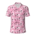 thumbnail image 1 of Rocae Cartoon Poodle Dog for Men's Short Sleeve Polo Shirt, Quick Drying Performance Moisture Wicking Sports Men's Golf Shirt X-Large, 1 of 9
