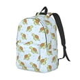 thumbnail image 1 of Rocae Cartoon Sea Turtle for Durable Canvas Backpack Leisure Large Bag Travel Rucksack Multi-function Backpack Medium, 1 of 8