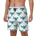 thumbnail image 1 of Rocae Cartoon Shark for Men's Swim Trunks Quick Dry With Two Side Pockets and One Lined Patch Pocket3X-Large, 1 of 9