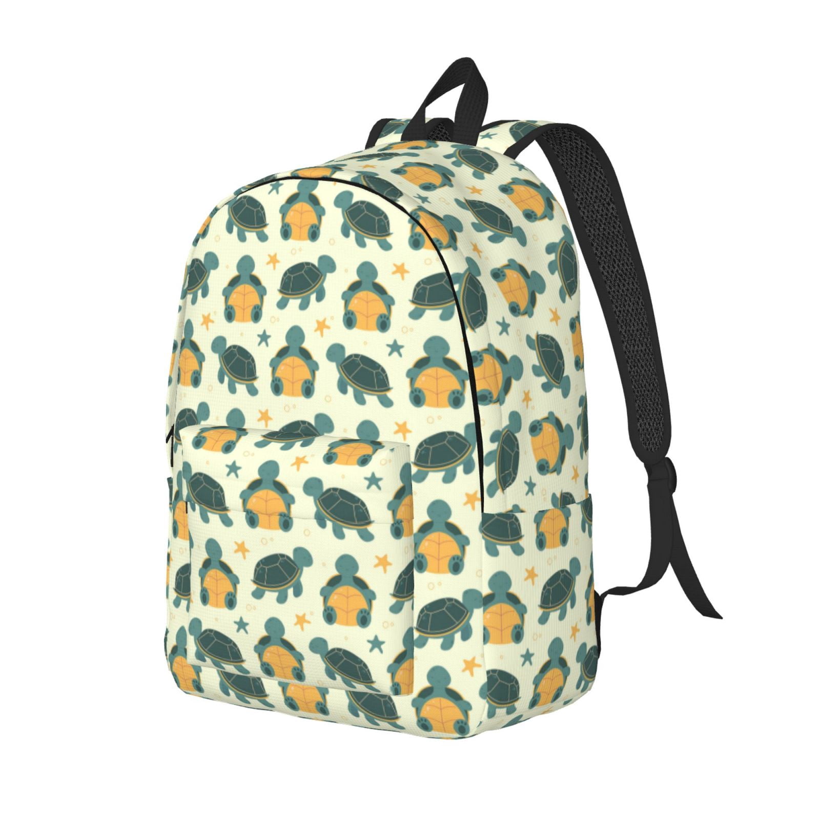 Computer Bag Turtle Rocae Cartoon Turtles for Canvas College Laptop Backpack for Men Women ...