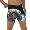 thumbnail image 1 of Rocae Cat Astronaut for Stretch Moisture-Wicking Underwear,Men's Underwear Boxer Briefs XX-Large, 1 of 9