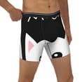 thumbnail image 1 of Rocae Cat Meow for Stretch Moisture-Wicking Underwear,Men's Underwear Boxer Briefs Small, 1 of 9