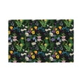 thumbnail image 1 of Rocae Chamomile Printed Heat Resistant Place Mats,Classic Hemstitch Cloth Fabric Placemats Imitation Linen Place Mat Table Mats 18x12 inch, 1 of 5