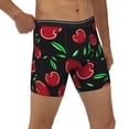 thumbnail image 1 of Rocae Cherry for Stretch Moisture-Wicking Underwear,Men's Underwear Boxer Briefs Medium, 1 of 9