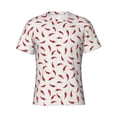thumbnail image 1 of Rocae Chili for Men's Moisture-Wicking Crew Tee - T-Shirt for Sports, Outdoor Activities, and Casual WearX-Large, 1 of 9