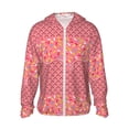 thumbnail image 1 of Rocae Chocolate with Flowing Cream Print Breathable Sun Protection Hoodie Quick-Dry Lightweight Long Sleeve Hoodie Unisex Running Sports Shirt 3X-Large, 1 of 9