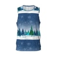 thumbnail image 1 of Rocae Christmas Trees for Men's Basketball Jersey Lightweight and Breathable Athletic Tank Top,Quick-Drying Sports Jersey Medium, 1 of 9