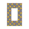 thumbnail image 1 of Rocae Christmas hat duck for Decorator Light Switch or Receptacle Outlet Wall Plate,Polycarbonate Thermoplastic-Style U, 1 of 6
