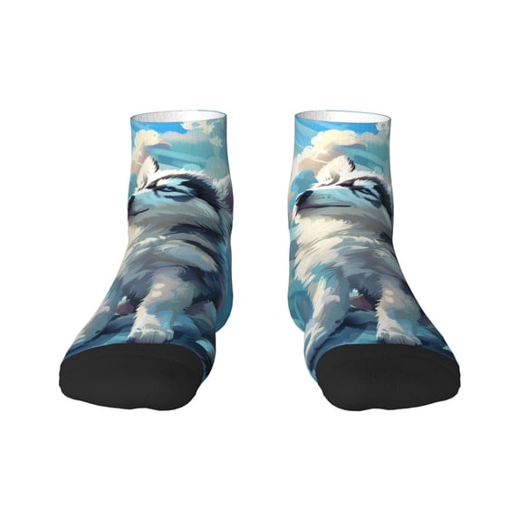 Rocae Cloud Sunshine Puppy for Premium Adult Socks,Comfortable, Breathable, and Durable Socks, Perfect for Everyday Wear