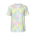 thumbnail image 1 of Rocae Color Rabbit for Breathable Men's Baseball T-Shirt Fashionable Casual Baseball Jersey, Moisture-wicking Sportswear XX-Large, 1 of 9