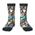 thumbnail image 1 of Rocae Colored Glass for Girls Boys Crew Socks,Children's Socks, Kids Socks, Toddler Socks: Daily Wear with Kids School Uniform, 1 of 5