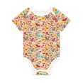 thumbnail image 1 of Rocae Colorful Chicken for Baby Climbing Clothes Soft Baby Romper for Active Infants Comfortable and Breathable Crawling Jumpsuit Unisex Baby Outfit, 1 of 8