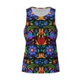 thumbnail image 1 of Rocae Colorful Floral for Men's Workout Tank Top Men's Running Tank Top Dry Fit Athletic Workout Tank Tops3X-Large, 1 of 9