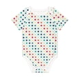 thumbnail image 1 of Rocae Colorful Geometric for Baby Climbing Clothes Soft Baby Romper for Active Infants Comfortable and Breathable Crawling Jumpsuit Unisex Baby Outfit 18 Months, 1 of 8