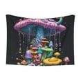 thumbnail image 1 of Rocae Colorful Mushroom for Pet Blanket Dog Blanket Cat Blanket Soft Sleep for Small Medium Pet-Medium, 1 of 8