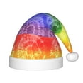 thumbnail image 1 of Rocae Colorful Tie Dye for Christmas Hat for Kids Hats Christmas Party Supplies, 1 of 6