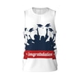 thumbnail image 1 of Rocae Congratulation Graduate for Men's Basketball Jersey Lightweight and Breathable Athletic Tank Top,Quick-Drying Sports Jersey 4X-Large, 1 of 9